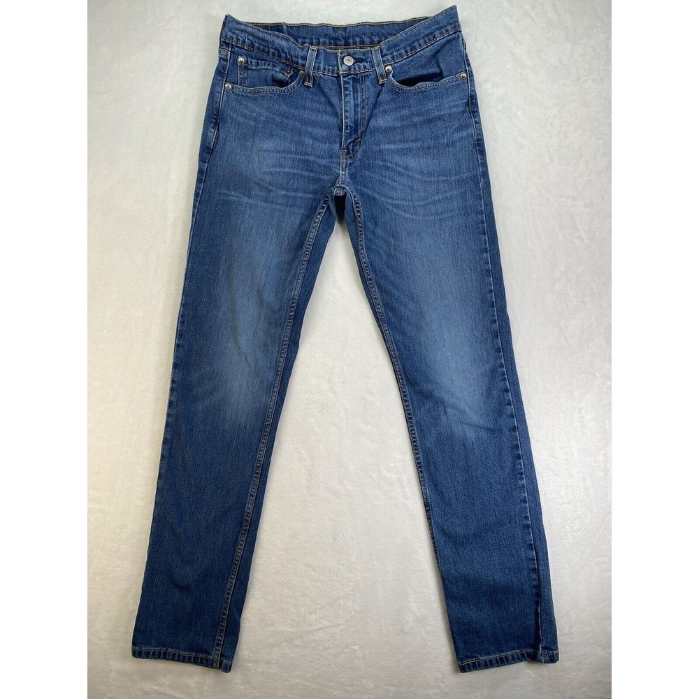 Levis 511 Mens Jeans 32x34 Slim Straight Blue cowboy western rodeo